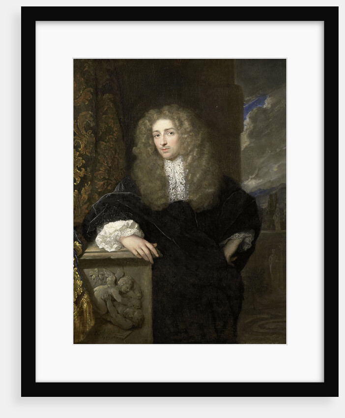 Portrait of a man, possibly a member of the van Citters family by Caspar Netscher
