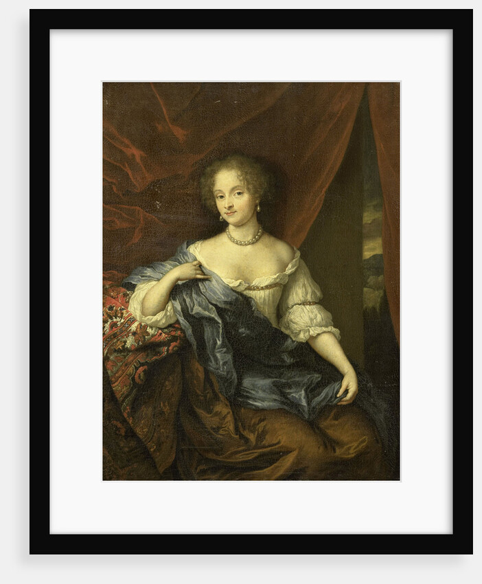 Portrait of a woman, possibly a member of the van Citters family by Caspar Netscher