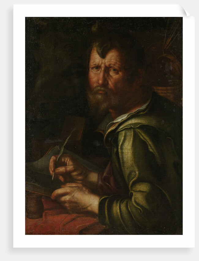 The Evangelist Saint Luke by Joachim Wtewael