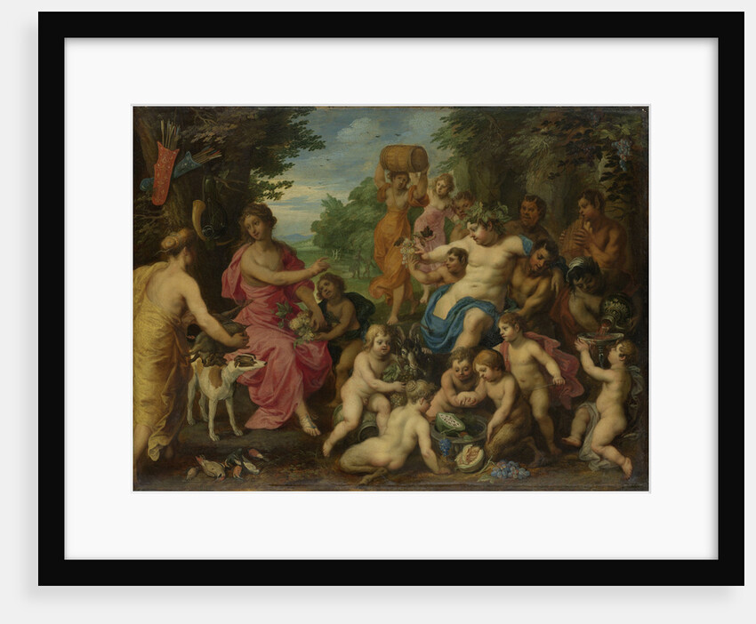Bacchus and Diana by Hendrik van Balen I