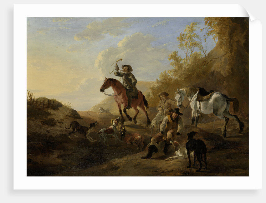 Hunters Resting by Dirk Stoop