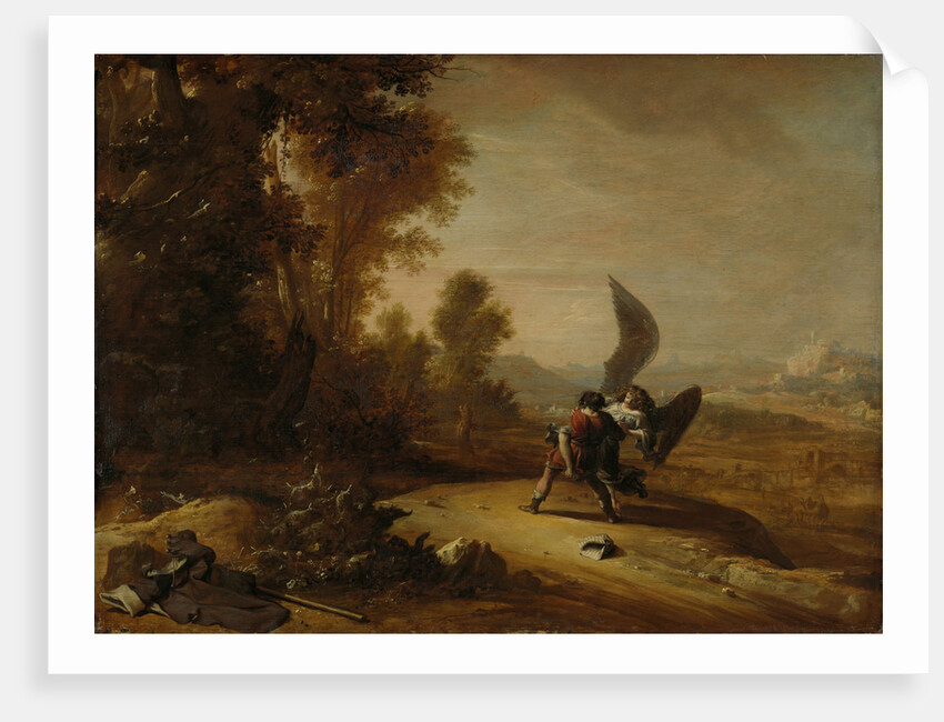 Jacob Wrestling with the Angel by Bartholomeus Breenbergh