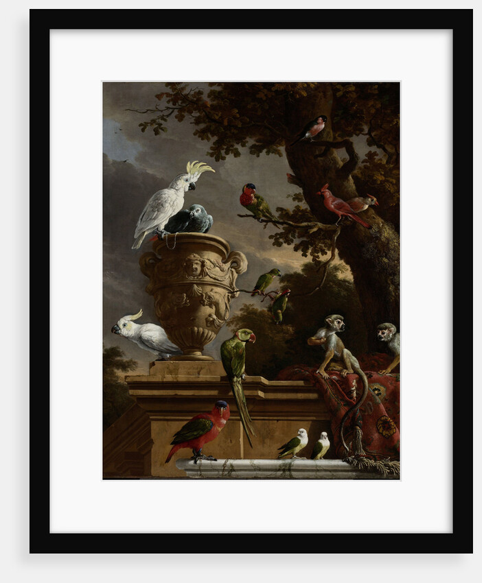 The Menagerie by Melchior d' Hondecoeter