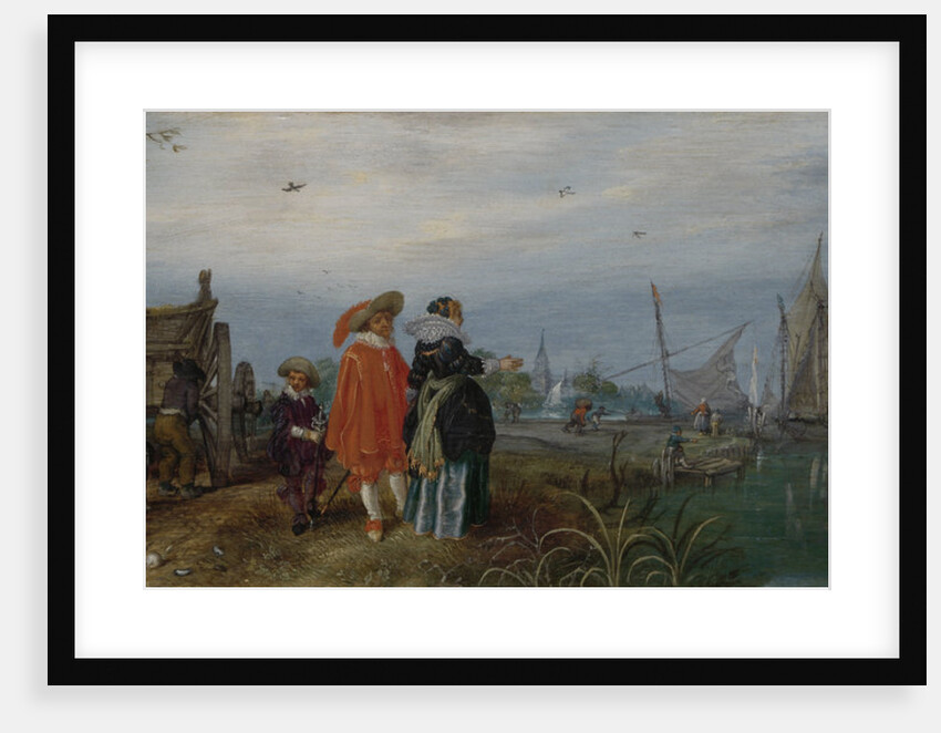 Autumn (Conversation) by Adriaen Pietersz. van de Venne
