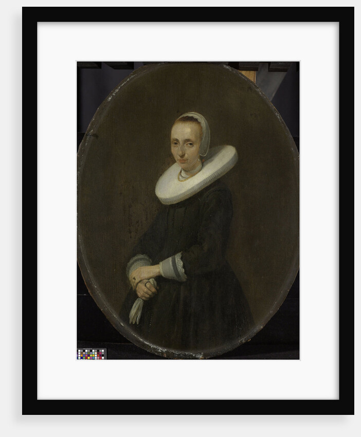 Portrait of Johanna Bardoel, Wife of Gerard van der Schalcke by Gerard ter Borch II