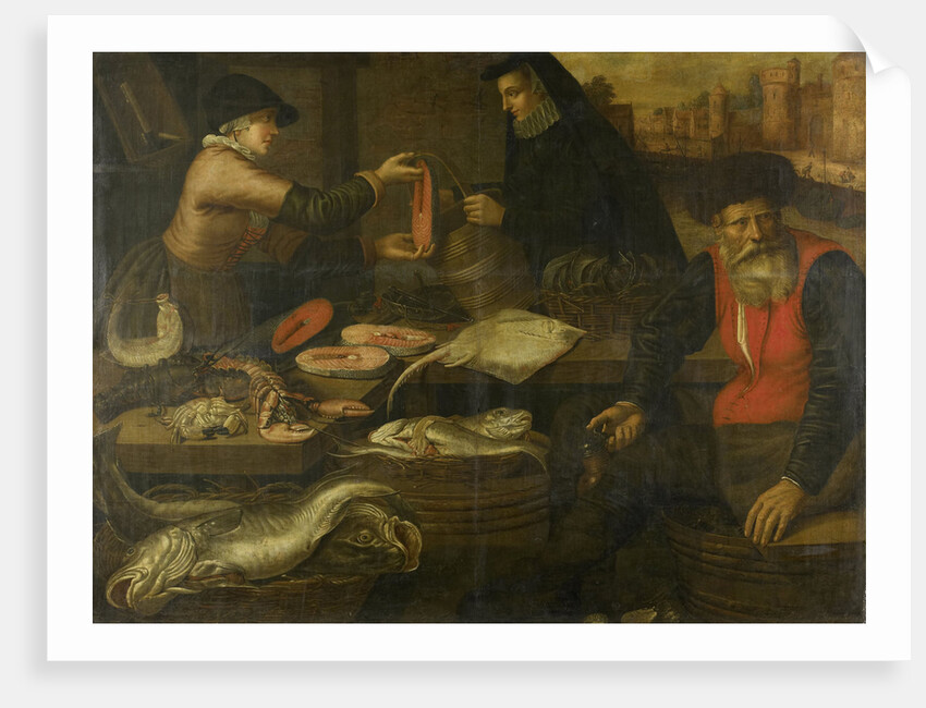 Fishmongers by Jacob van Nieulandt