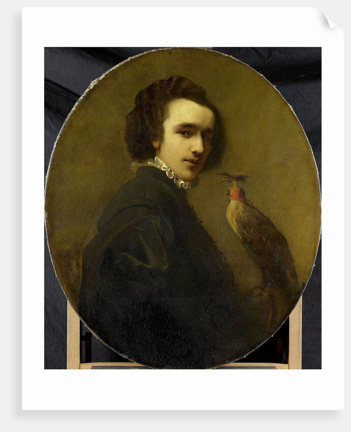 The falconer by Christoffel Bisschop