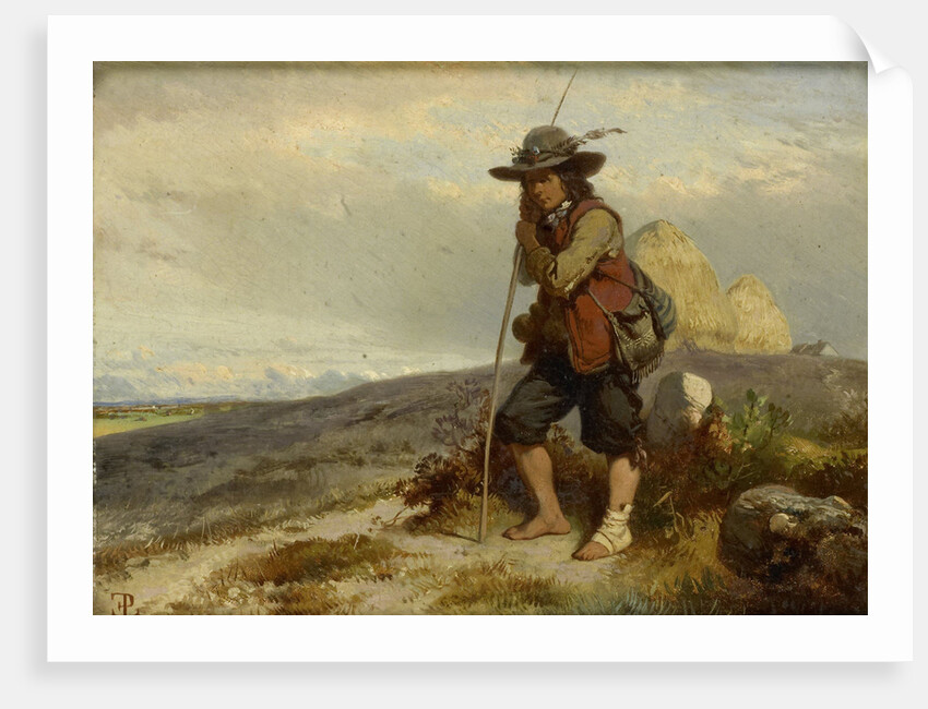 Shepherd Boy by Eugène Modeste Edmond Lepoittevin