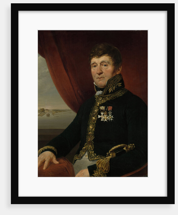 Jan Blanken, Hydraulic engineer involved in the development of the Dutch water system by Jean Augustin Daiwaille