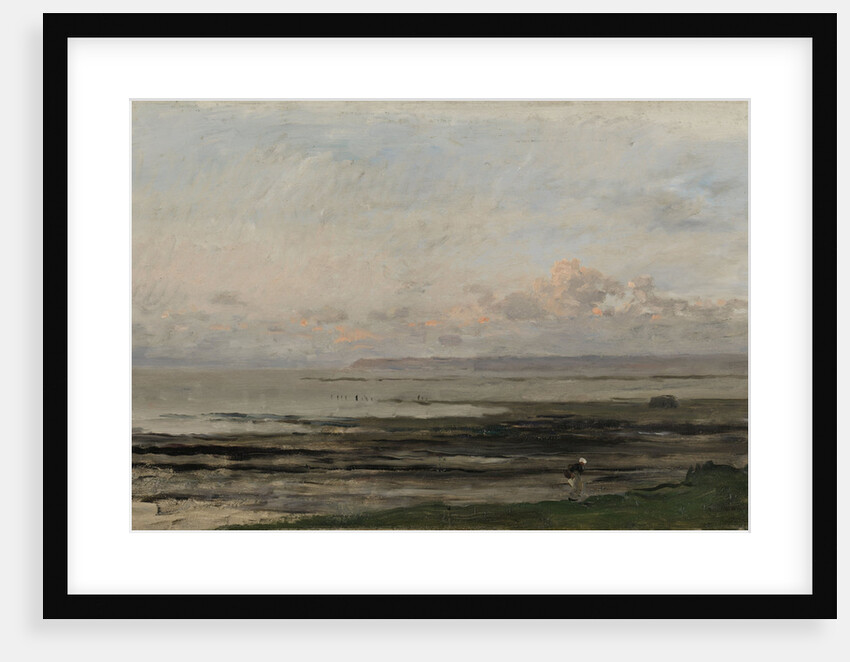 Beach at Ebb Tide by Charles François Daubigny