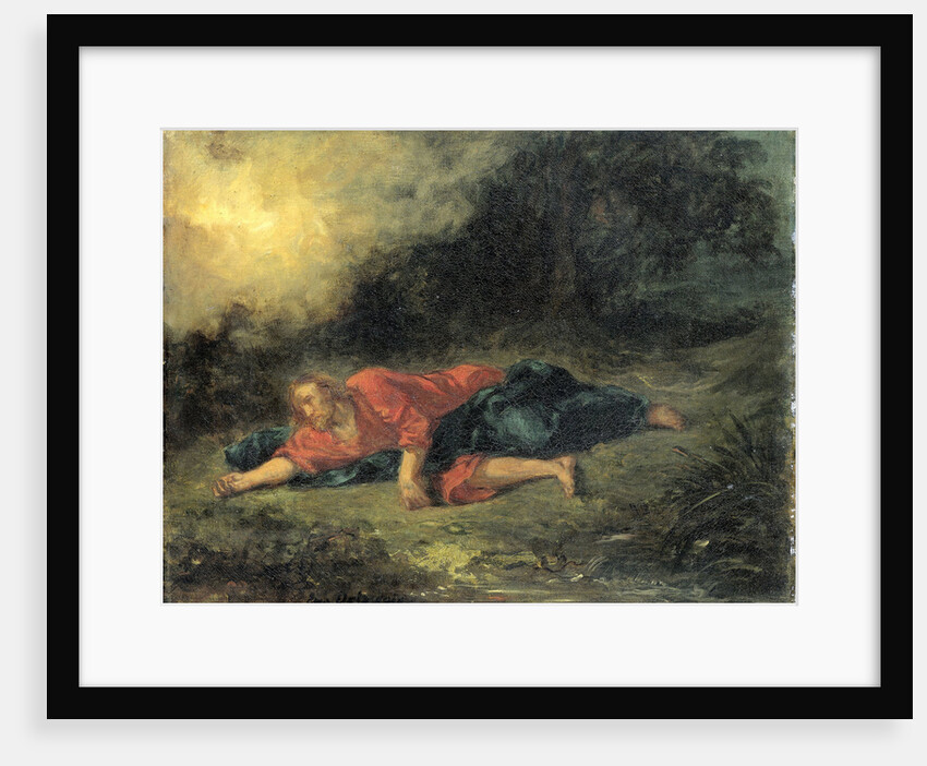 The Agony in the Garden by Eugène Delacroix