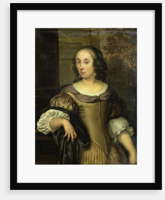 Portrait of a young woman by Eglon van der Neer