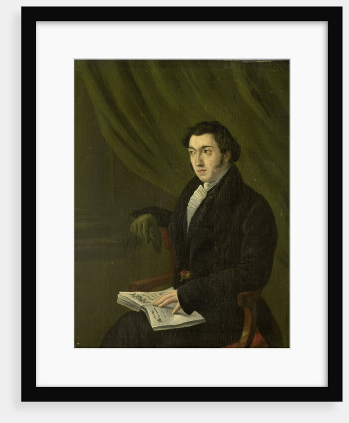 Portrait of Johannes Petrus Schouburg, Stamp Engraver at the Imperial Mint in Utrecht by Abraham Hendrik Winter