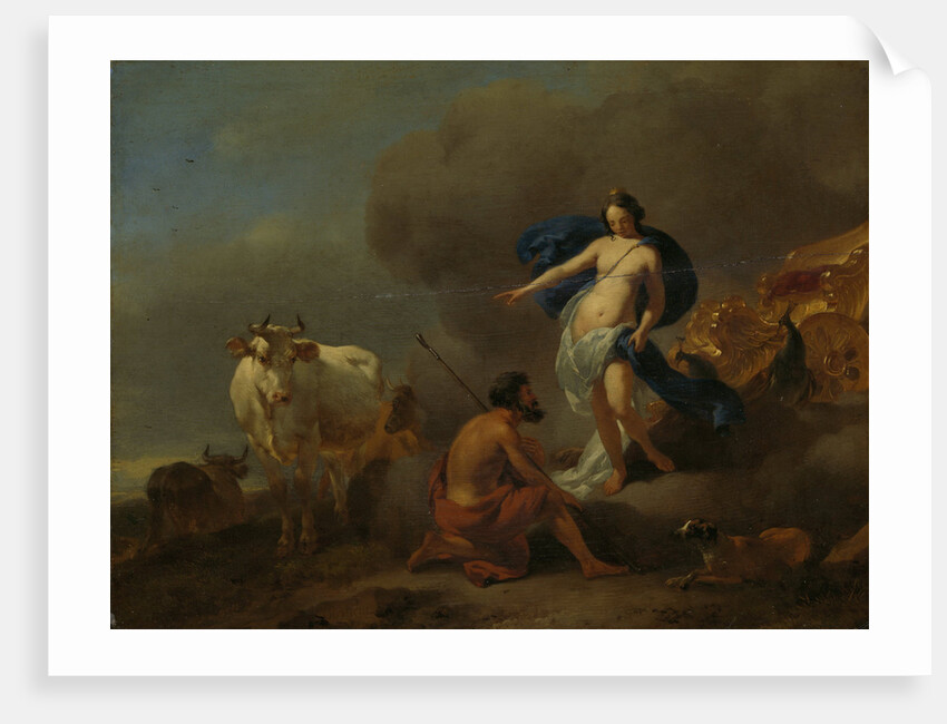 Juno Commands Argus to Guard Io by Nicolaes Pietersz. Berchem