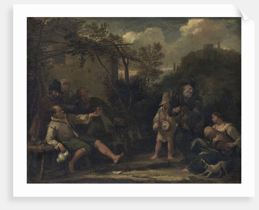 Merry Company by Dirck Helmbreeker