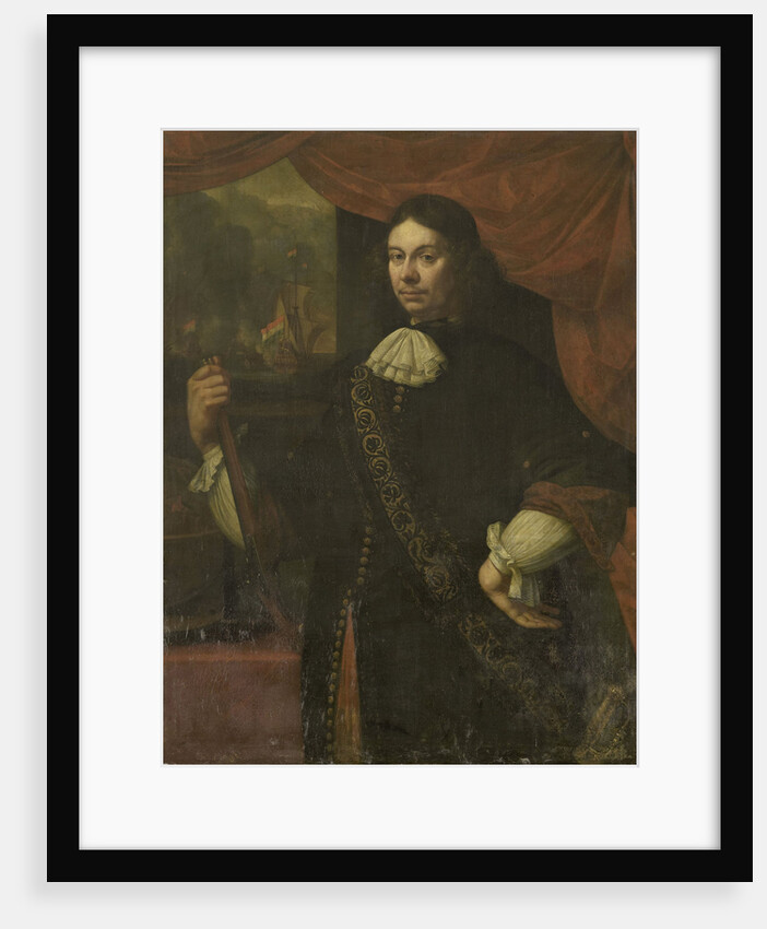 Portrait of Cornelis Jacobsz de Boer, Captain in the Navy by Jan van Neck