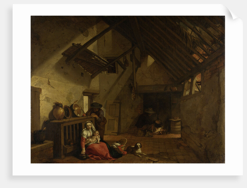 Rest on the Flight into Egypt by Abraham Bloemaert