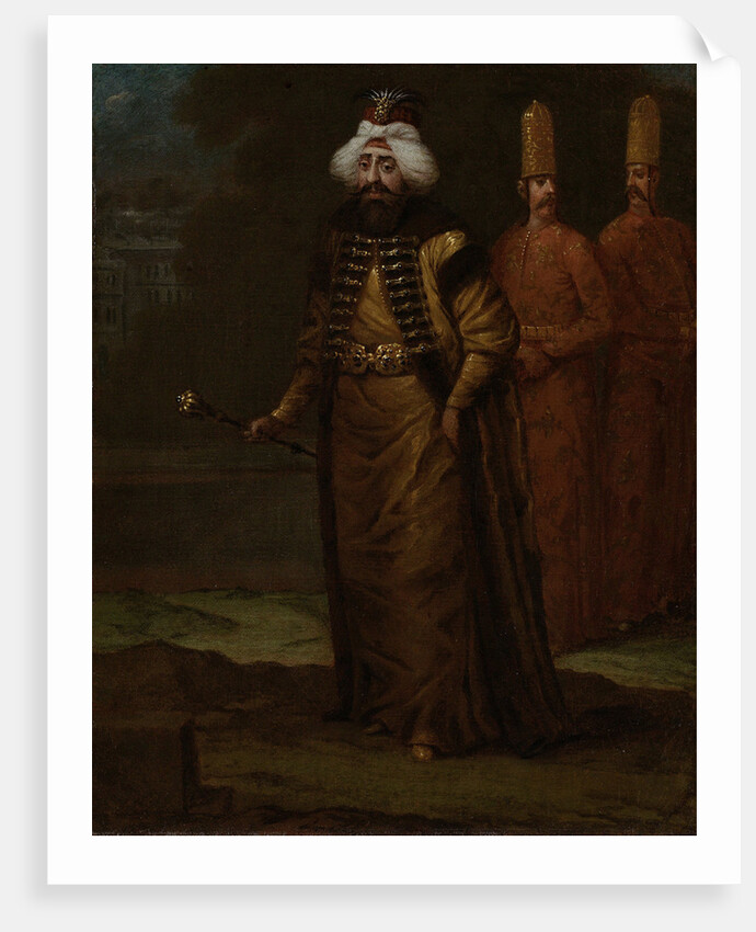 Sultan Ahmed III by Jean Baptiste Vanmour
