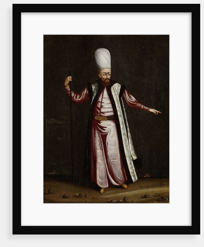 The Capoudgi Bachi, Grand-master of the Seraglio by Workshop of Jean Baptiste Vanmour