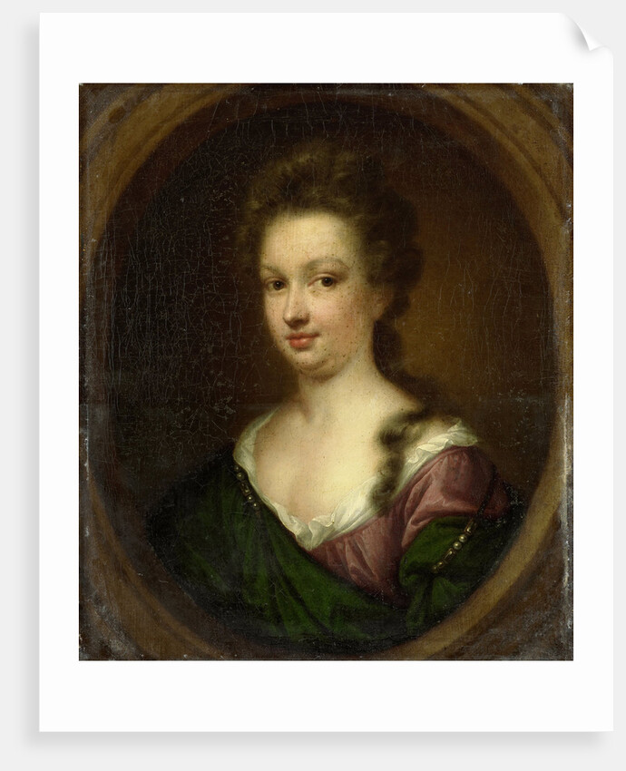 Portrait of Emerantia van Citters, Sister of Anna van Citters by Simon Dubois
