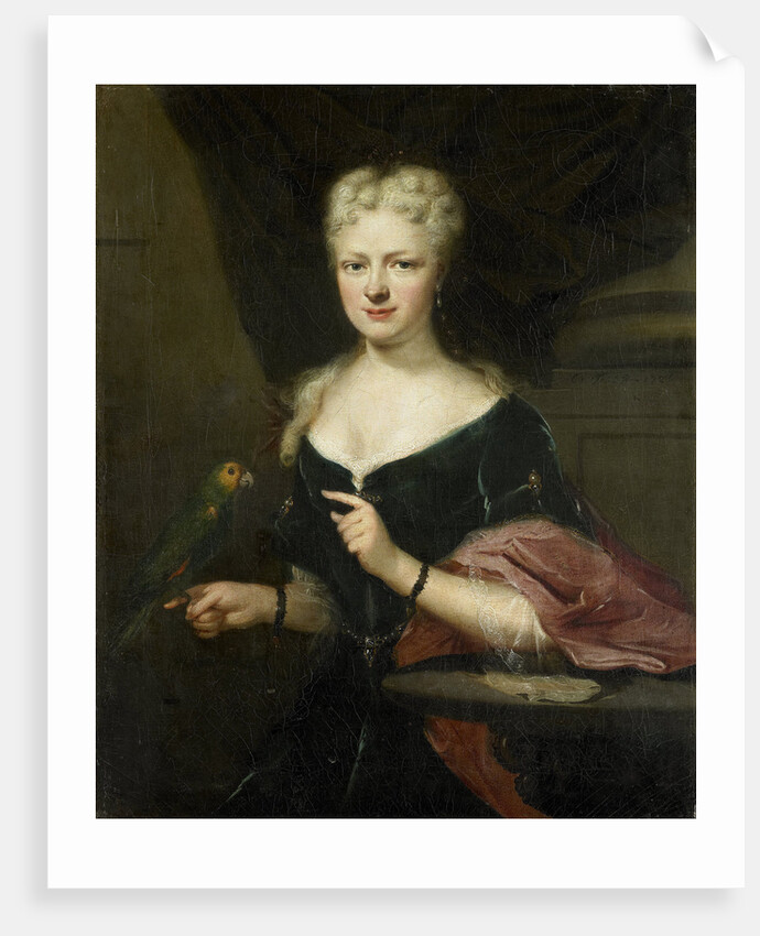 Portrait of Maria Magdalena Stavenisse, Wife of Jacob de Witte of Elkerzee, Councilor of Zierikzee by Cornelis Troost