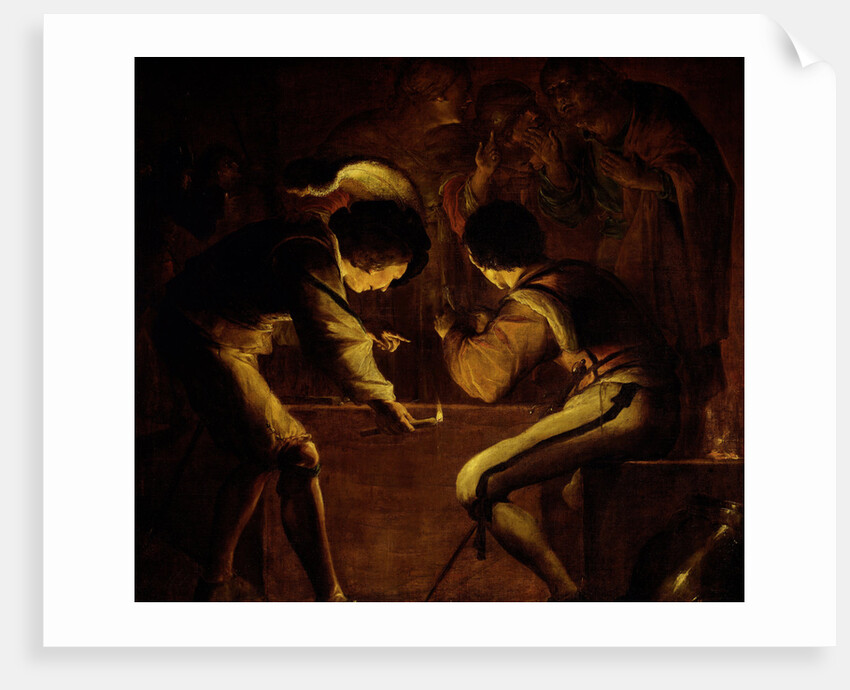 Denial of Saint Peter by Leonaert Bramer