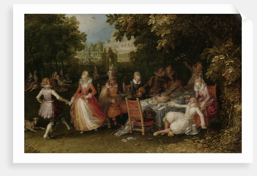 Garden Party (Fête Champêtre) by David Vinckboons