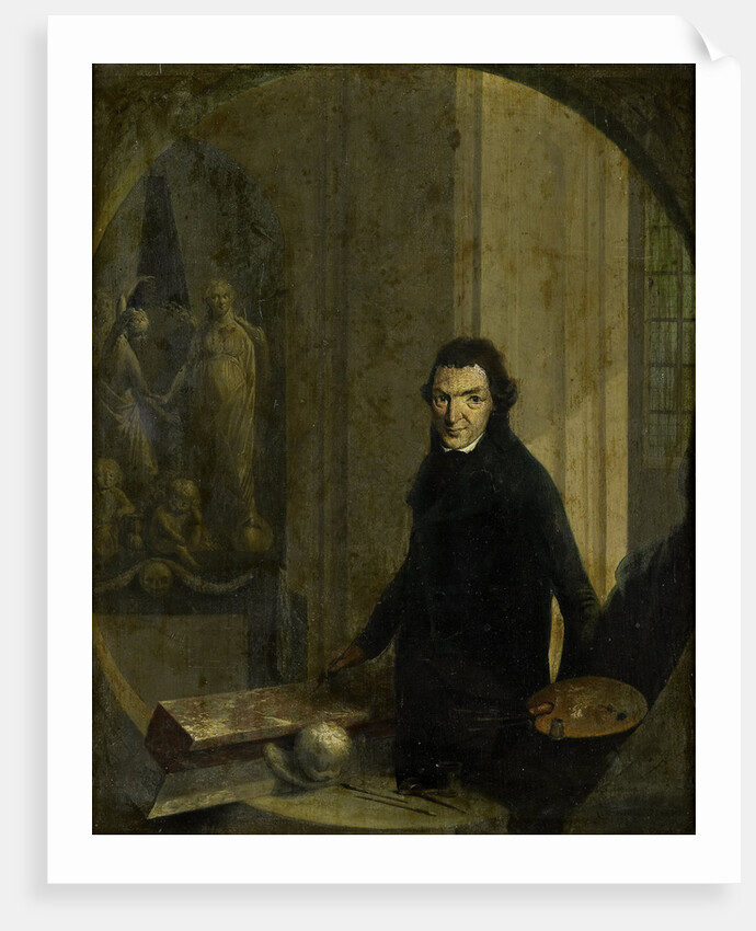 Self-Portrait by Christoffel Frederik Franck