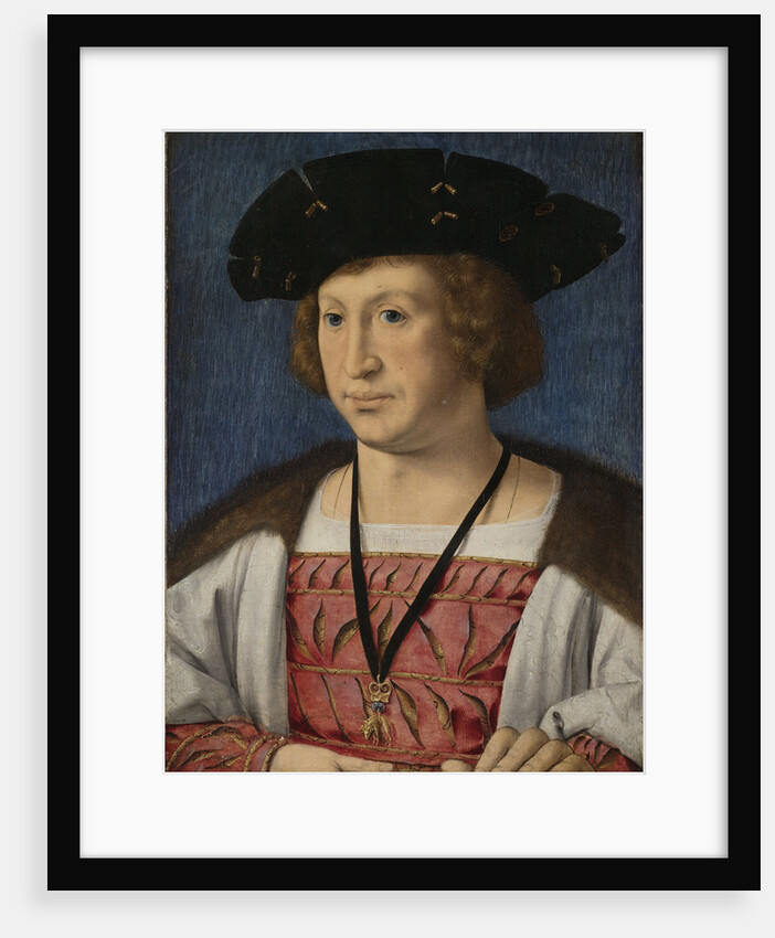 Portrait of Floris van Egmond, Count of Buren en Leerdam by Jan Gossaert
