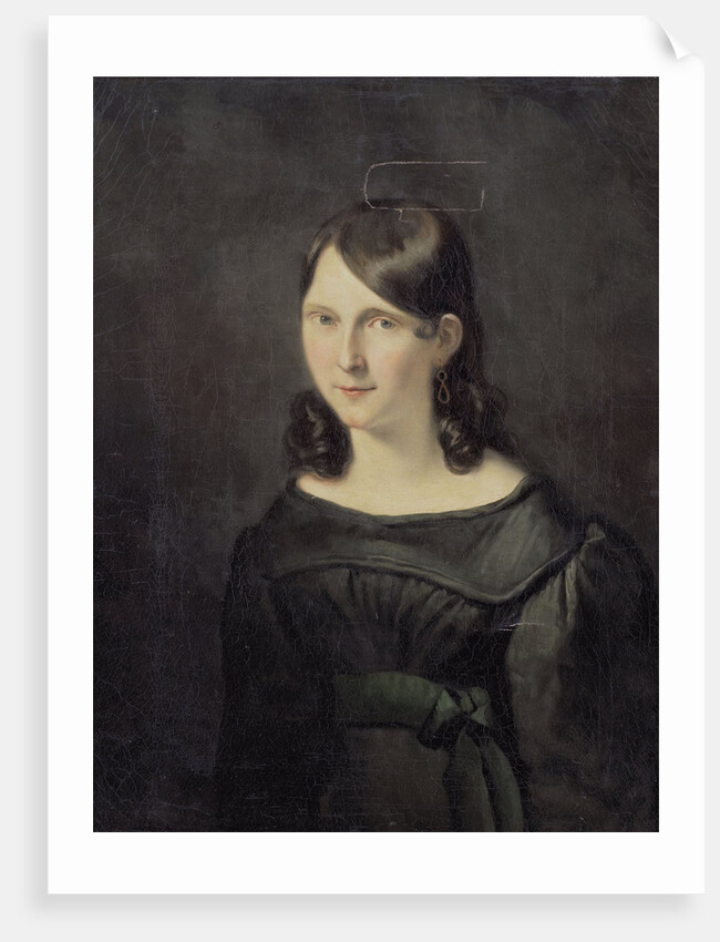 Portrait of a girl, presumably Miss Sligting by Anonymous