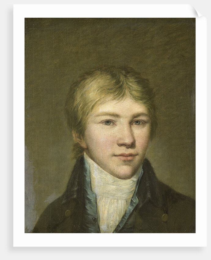 Portrait of Hendrik Arend van den Brink at the Age of Seventeen by Benjamin Wolff
