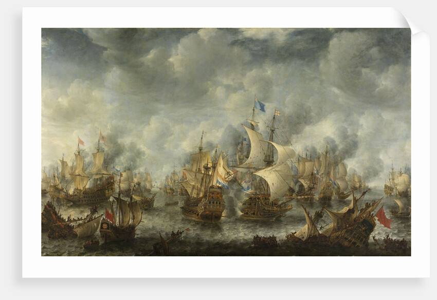 The Battle of Terheide by Jan Abrahamsz. Beerstraten