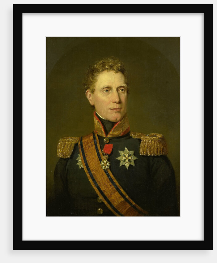 Portrait of Jonkheer Jan Willem Janssens, Governor of the Cape Colony and Governor-General of the Dutch East Indies by Jan Willem Pieneman