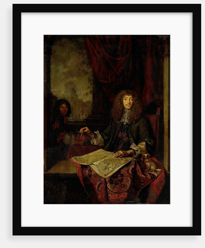 Portrait of Carel Quina, Knight of the Holy Sepulchre and Amsterdam-born explorer of Asia by Jacob Toorenvliet