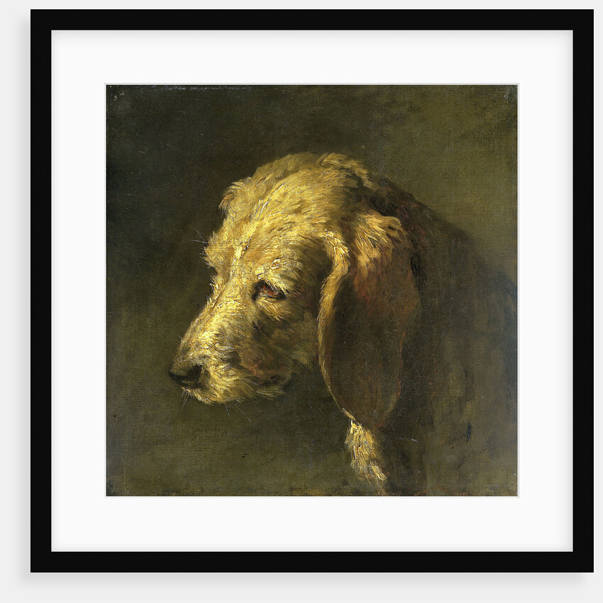 Head of a Dog by Nicolas Toussaint Charlet