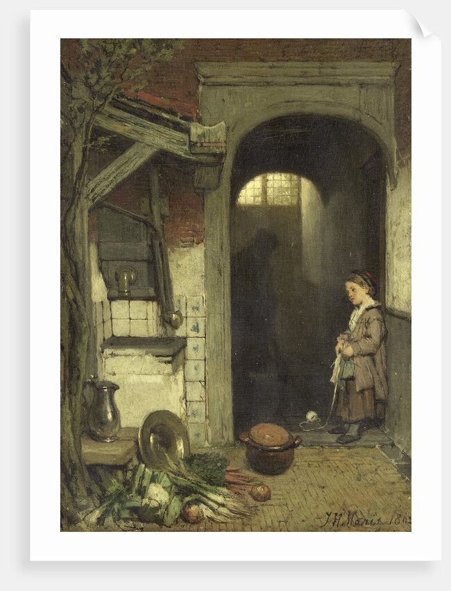 Small Courtyard by Jacob Maris