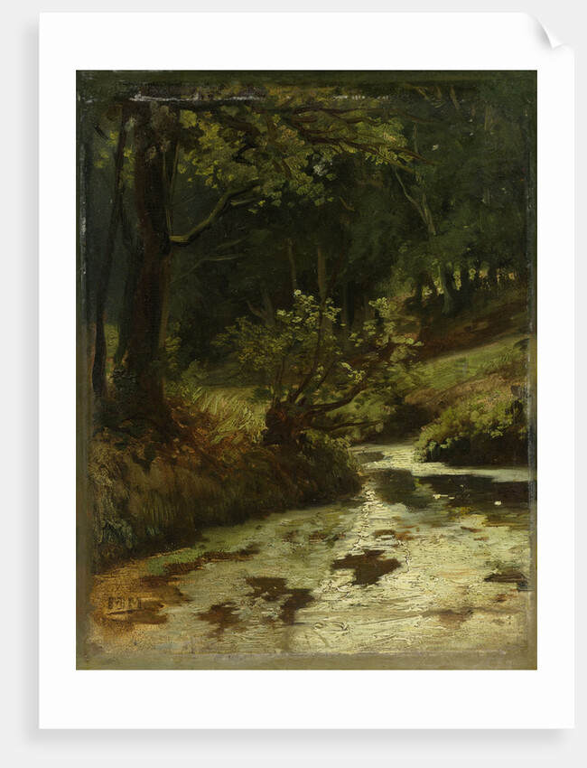Brook in the Woods near Oosterbeek, The Netherlands by Matthijs Maris