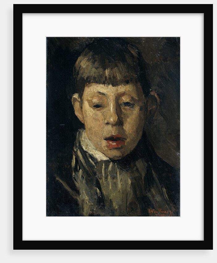Boys head by Willem de Zwart