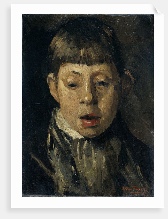 Boys head by Willem de Zwart