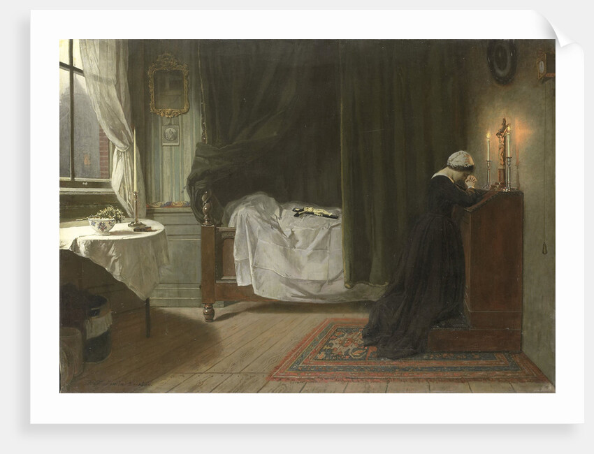The prayer for the deceased by Diederik Franciscus Jamin