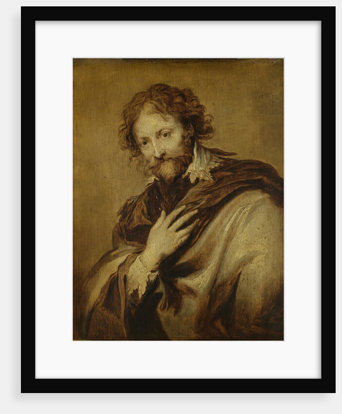 Portrait of a Man, Identified as Peter Paul Rubens, Painter and Diplomat by Workshop of Anthony van Dyck