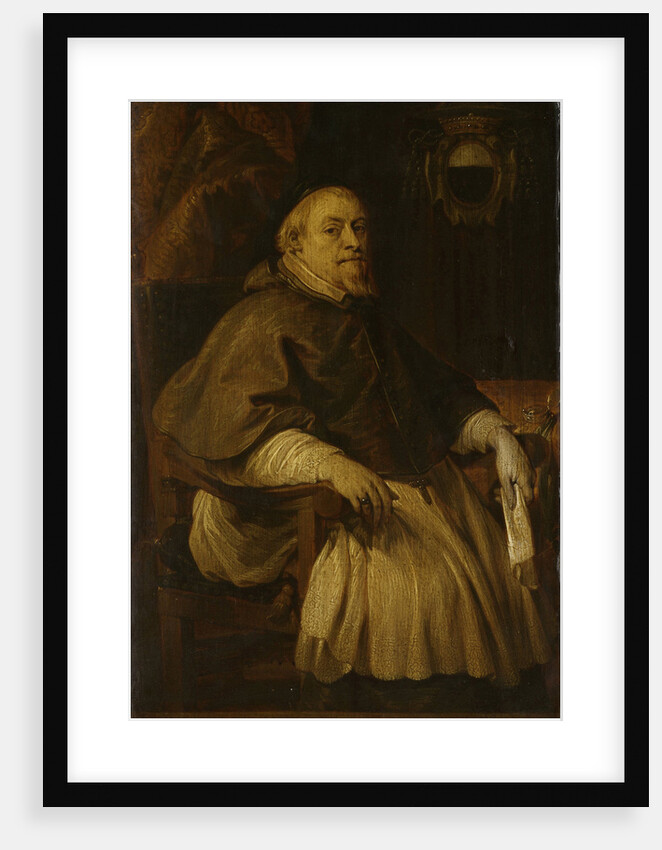 Portrait of François Vilain de Gand, Baron of Rassenghem, Bishop of Doornik by Lucas Franchoys II