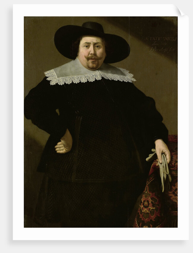 Portrait of the Amsterdam Brewer Philips Denijs by Huygh Pietersz Voskuyl