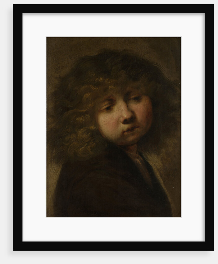 Head of a boy by Anonymous