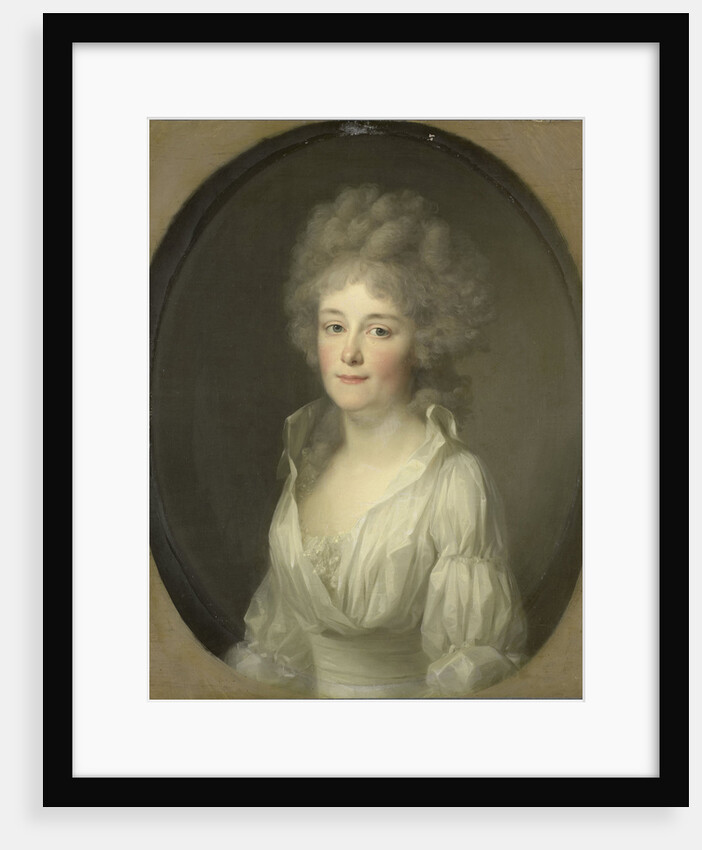 Portrait of Johanna Ferdinanda van Collen, Wife of Salomon Rendorp by Johann Friedrich August Tischbein