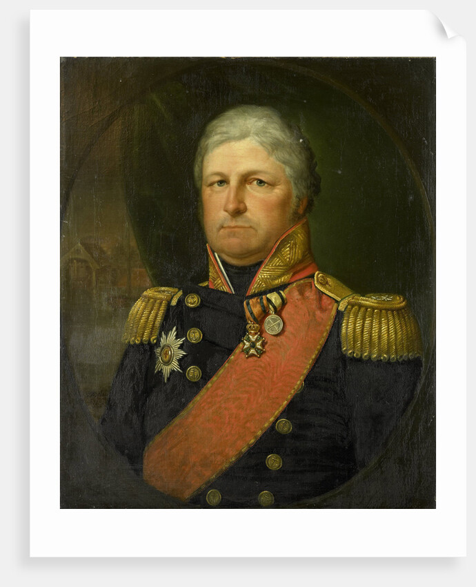 Portrait of Rear-Admiral Job Seaburne May by Jan Willem May