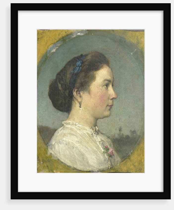 Portrait of Catharina Hendrika Horn, the Artist's Wife by Jacob Maris