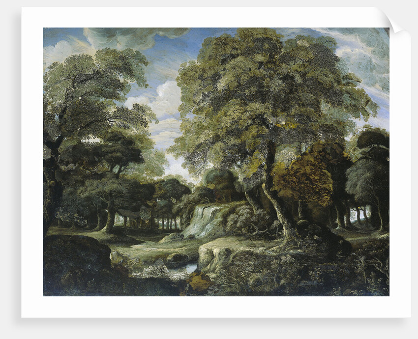 Woodland Scene by Jan van der Heyden