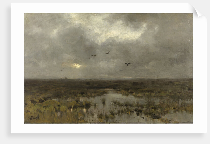The Marsh by Anton Mauve