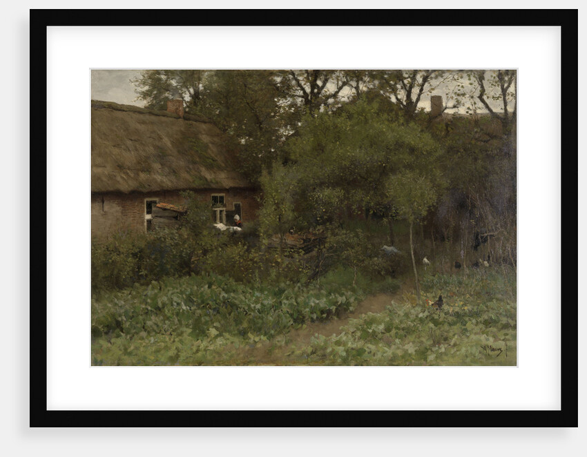 The Vegetable Garden by Anton Mauve